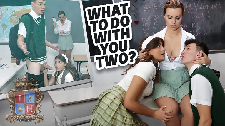 My Teacher’s Horny Intervention - Innocent High